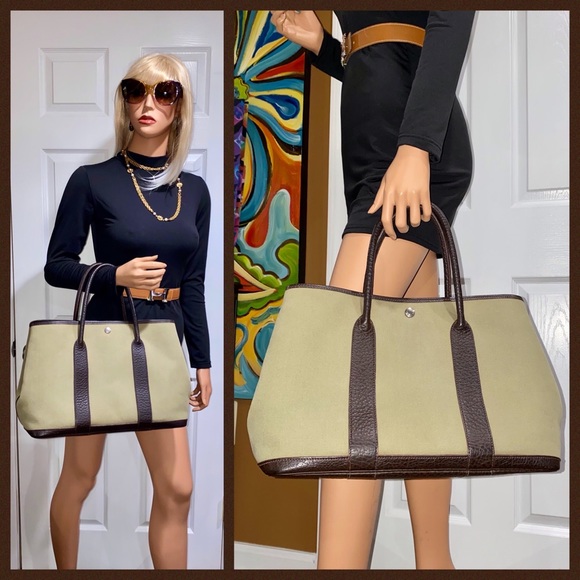 💚💚💚Authentic Hermes Garden Party 30 Tote Bag - Picture 16 of 16